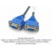 Cable DMS 59 macho a VGA dual hembras